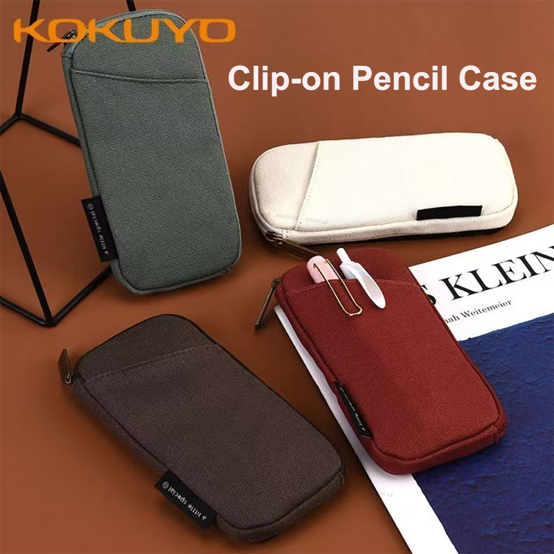 Pen Pouch Roll - KOKUYO Mini Pencil Case with Sturdy