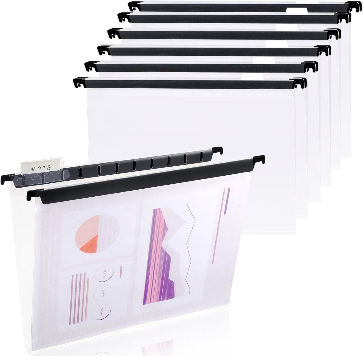 File Folder Hanging - Clear Hanging File Folders 10 Pack