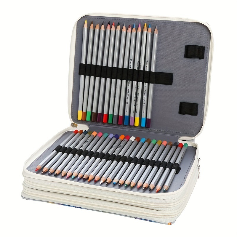124 Slots Pencil Case School P - Pencil Case Large avaliação e preço