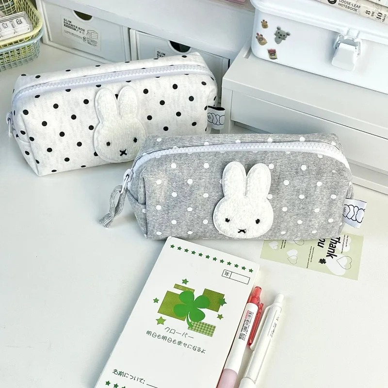Miffy rabbit cute creative car - Pencil Case Large avaliação e preço