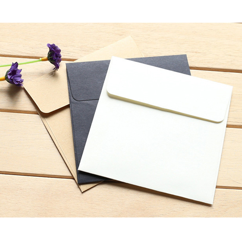 High Quality 10 pcs/Lot Mini 1 - Letter Envelope Kraft avaliação e preço