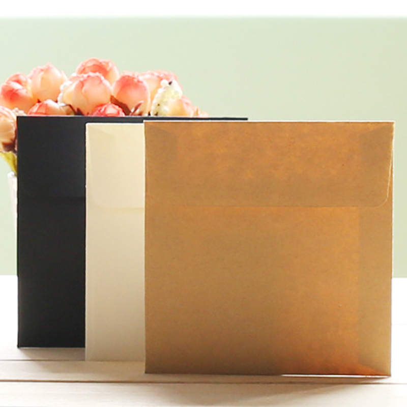 High Quality 10 pcs/Lot Mini 1 - Letter Envelope Kraft avaliação e preço