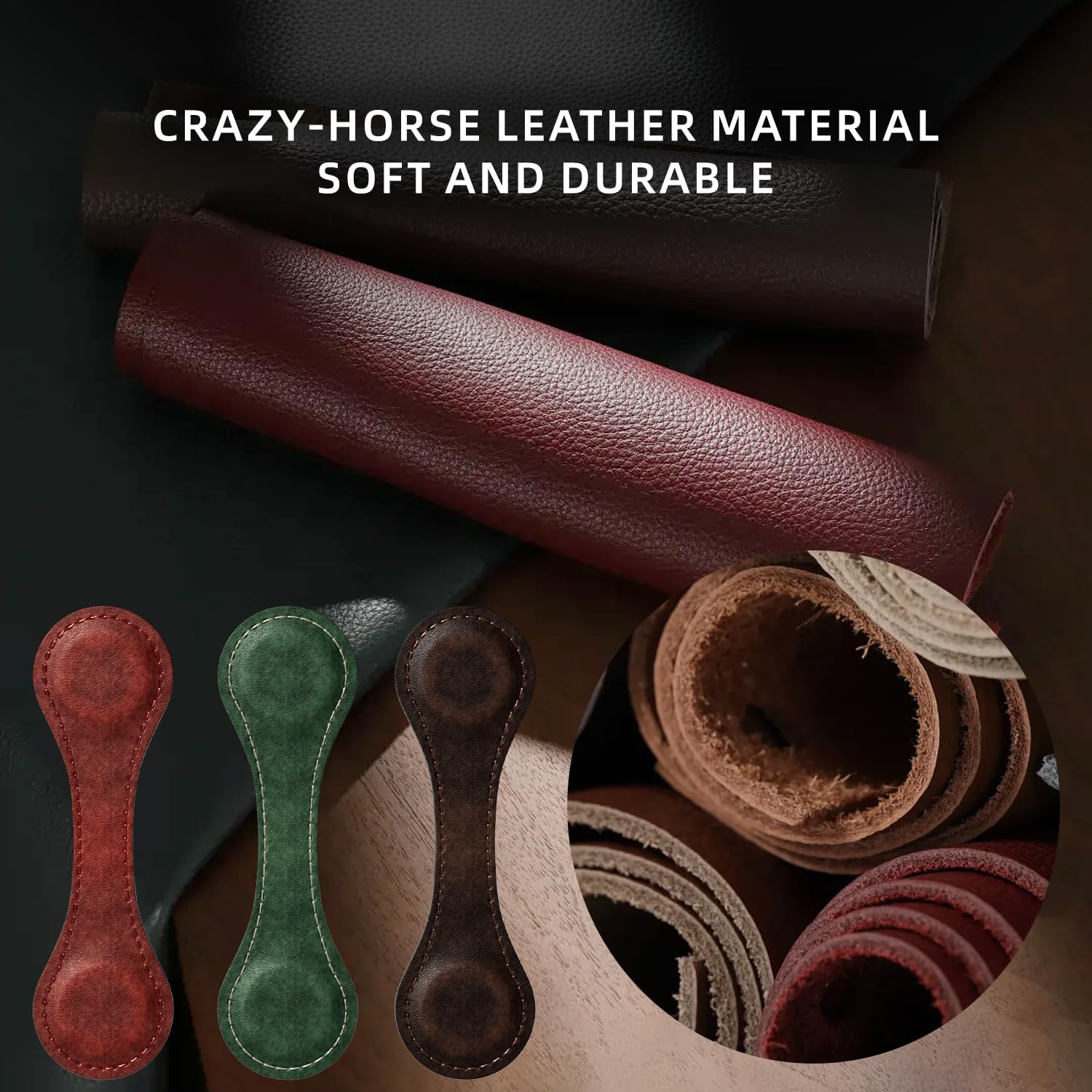 Vintage Leather Magnetic Bookm - Paperclip Magnetic Set avaliação e preço