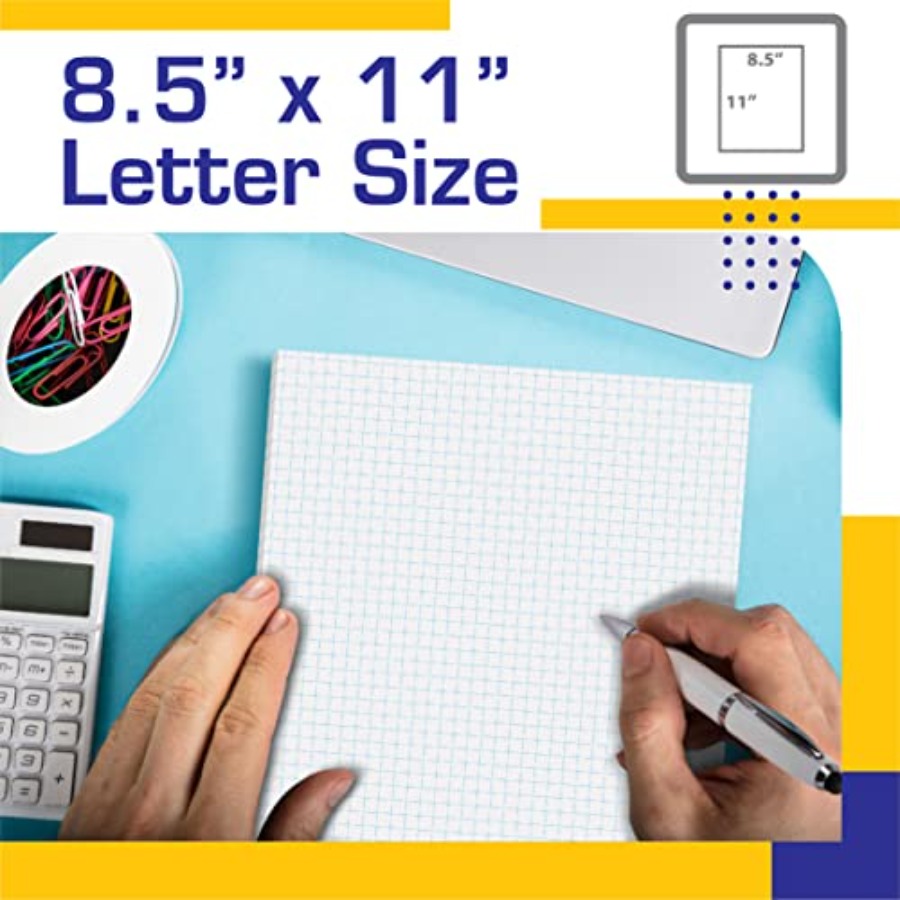 Graph Paper Pad 8.5 x 11 50 Sh - Graph Paper Pad avaliação e preço