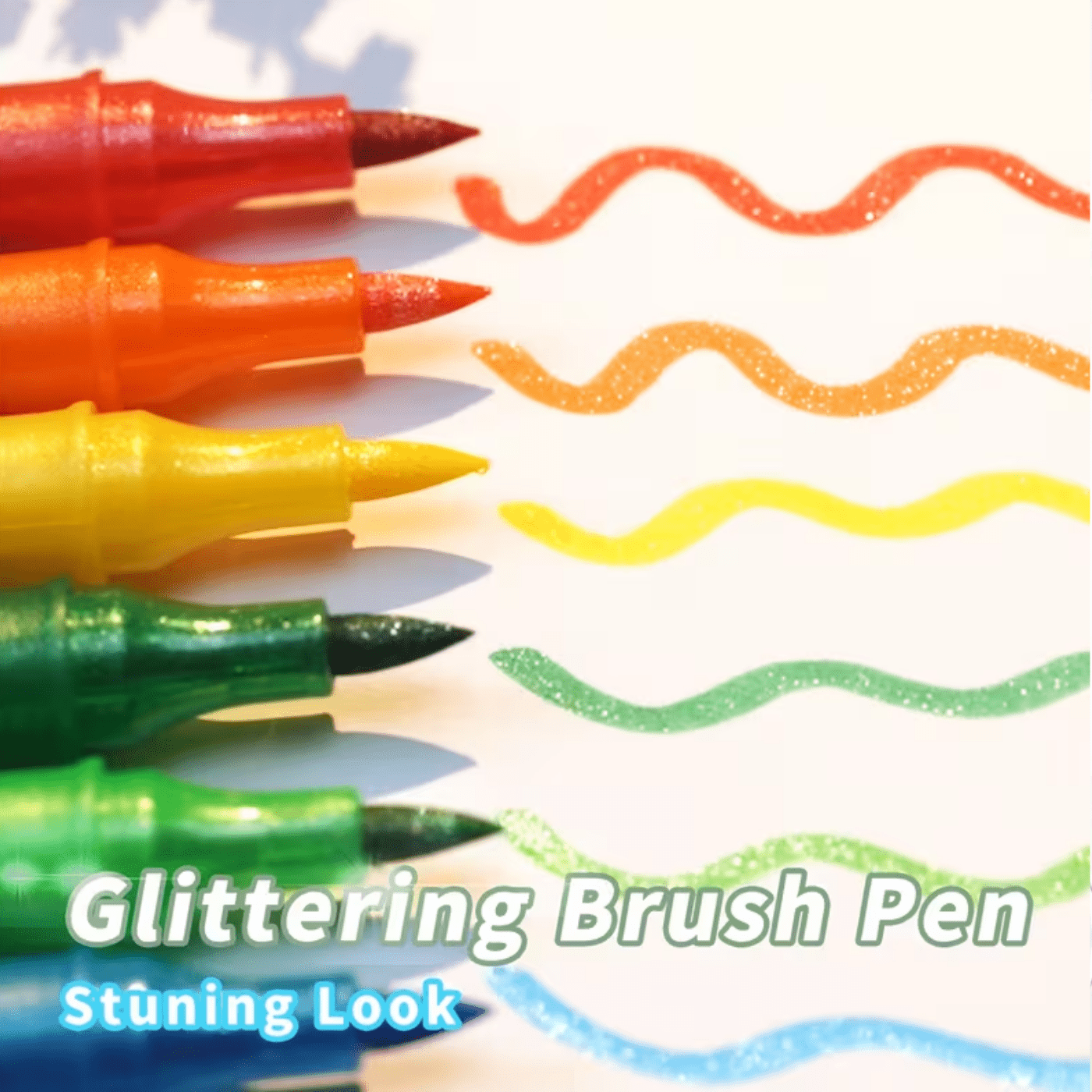 24/48 Color Double-Ended Glitt - Gel Ink Pen Set avaliação e preço