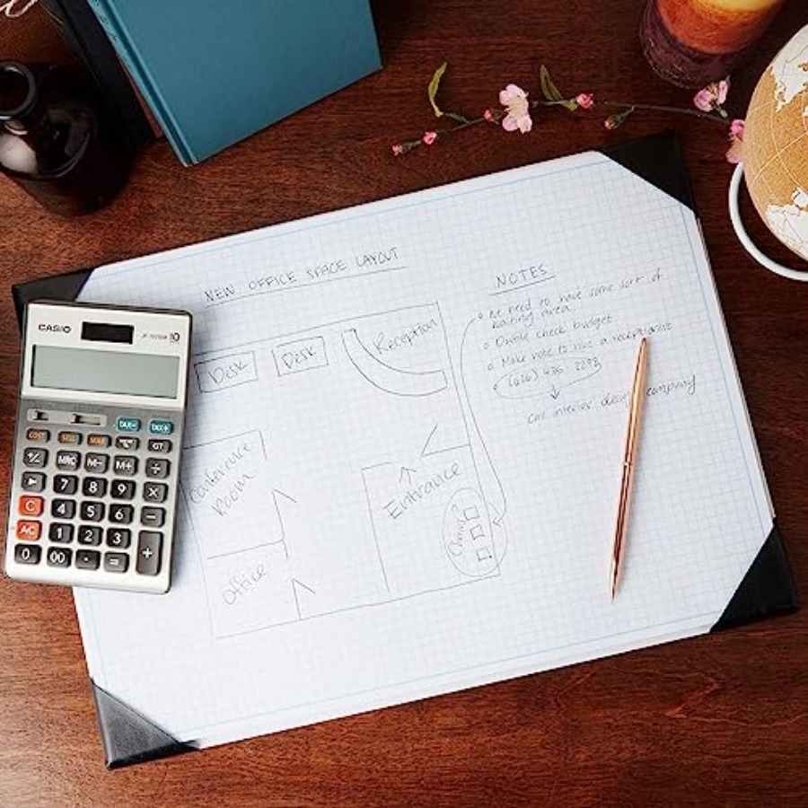 Desk Blotter Graph Paper Pad - - Graph Paper Pad avaliação e preço