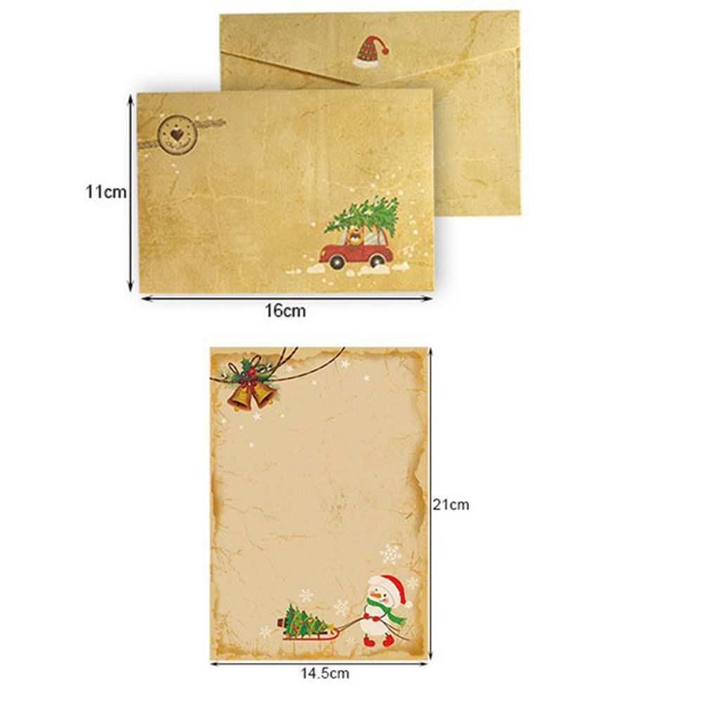 Party Vintage Greeting Card Sa - Letter Envelope Kraft avaliação e preço