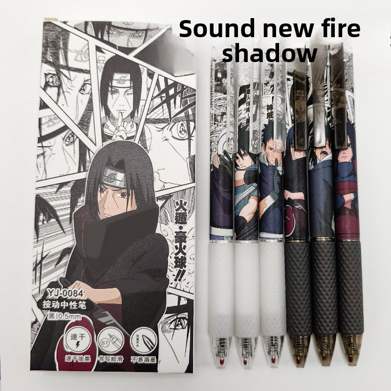 Anime Naruto Gel Pen Cute Cart - Gel Ink Pen Set avaliação e preço