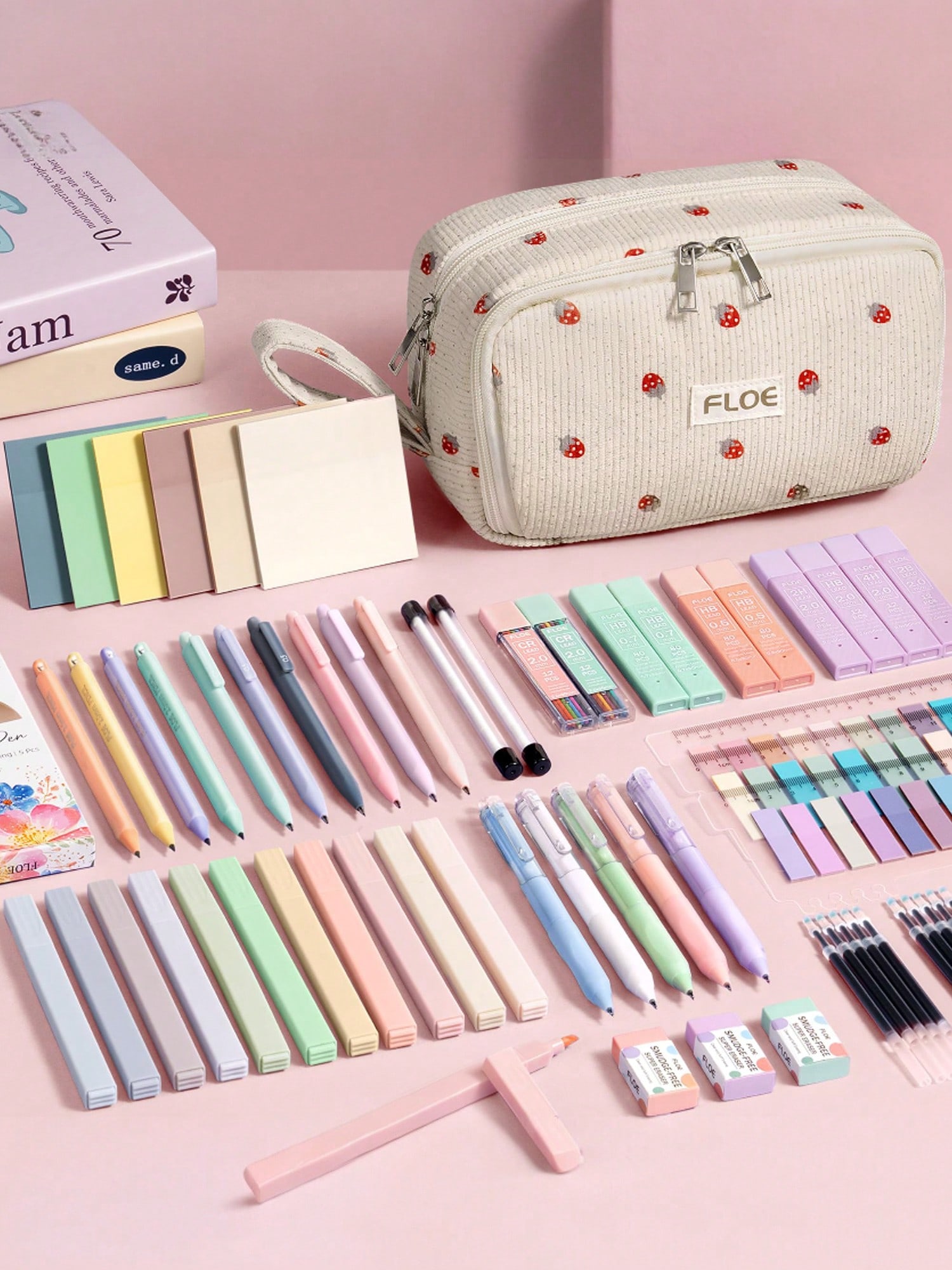 62PCS Large Capacity Pencil Po - Gel Ink Pen Set avaliação e preço