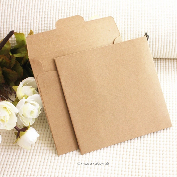 50/100Pcs Brown Vintage Kraft  - Letter Envelope Kraft avaliação e preço