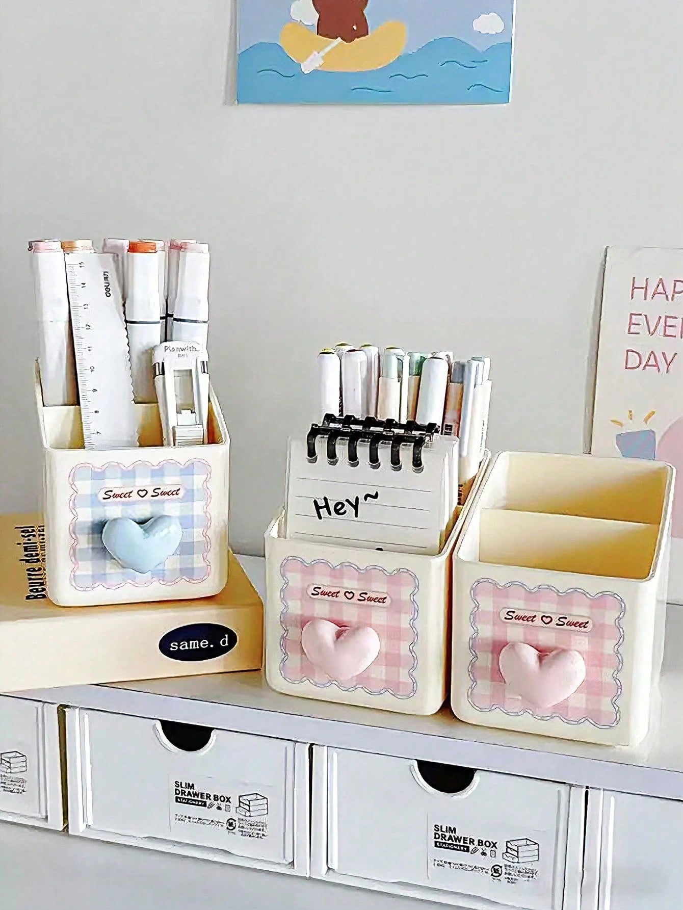 1pc Desktop Stationery Storage - Stationery And Office Supply Stores avaliação e preço