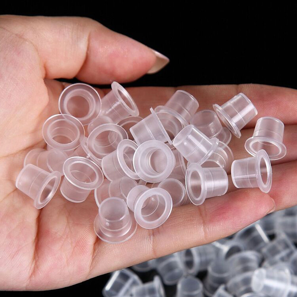 100pcs Transparent Tattoo Pigm - Calligraphy Ink Bottle avaliação e preço