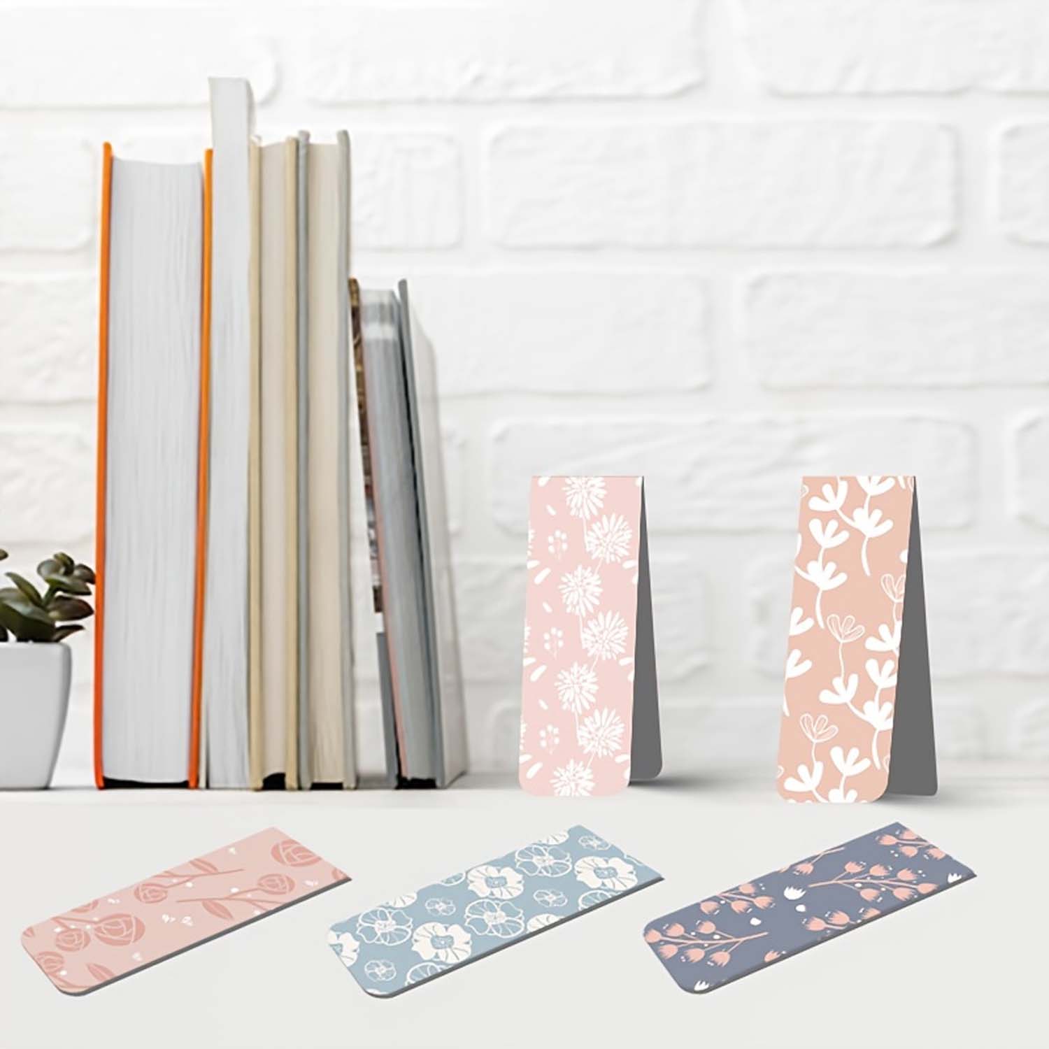 12pcs Flower Magnetic Bookmark - Bookmark Magnetic Clip avaliação e preço