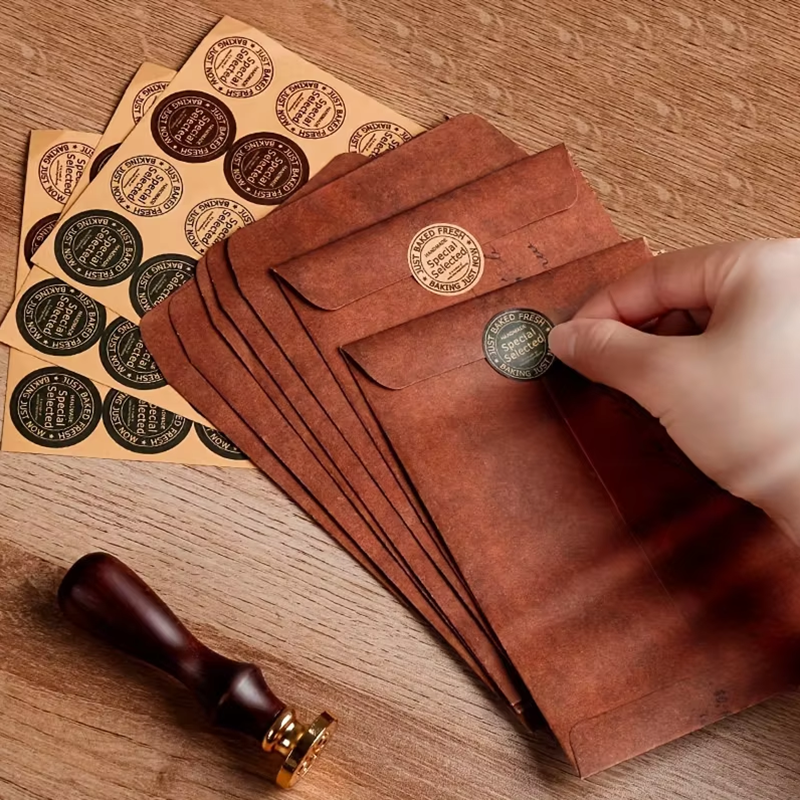 10pcs Vintage Kraft Paper Enve - Letter Envelope Kraft avaliação e preço