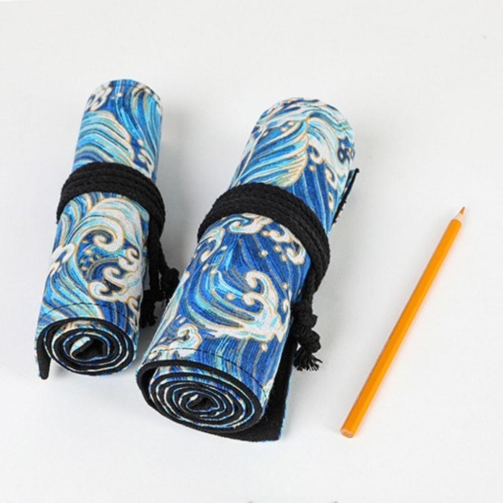 12/24/36/48/72 Holes Canvas Ro - Pen Pouch Roll avaliação e preço