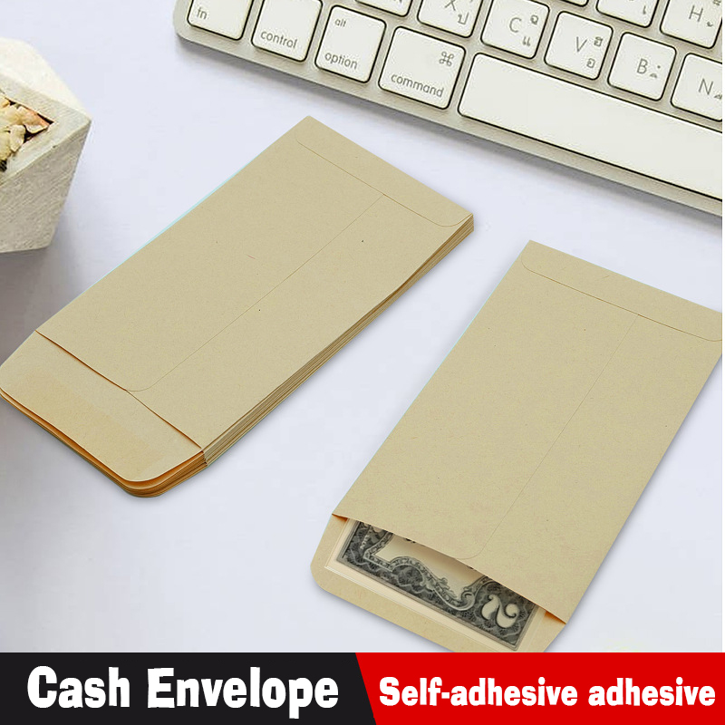 50pcs Envelopes Kraft Black fo - Letter Envelope Kraft avaliação e preço