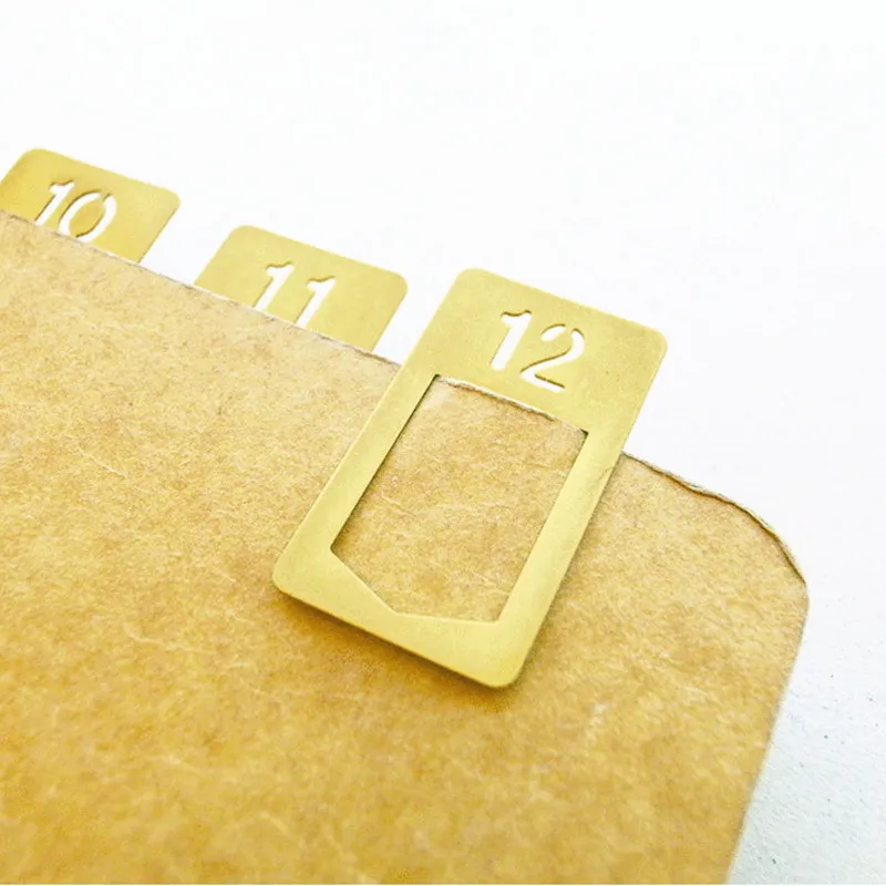 12 Pcs/lot Vintage Copper Book - Stationery And Office Supply Stores avaliação e preço