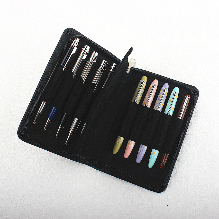 Fountain Pen Display 10 Slots  - Pen Pouch Roll avaliação e preço