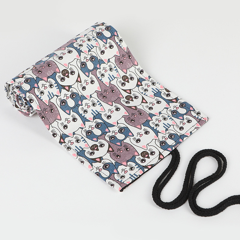 72 Slots School Pencil Case Ro - Pen Pouch Roll avaliação e preço