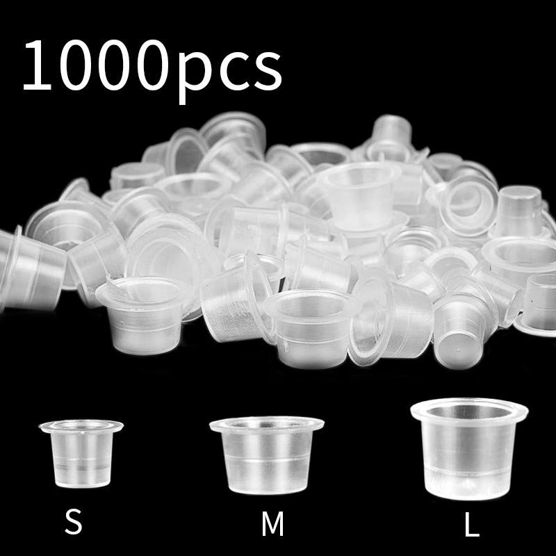 1000PCS TRO Tattoo Ink Cups Pl - Calligraphy Ink Bottle avaliação e preço