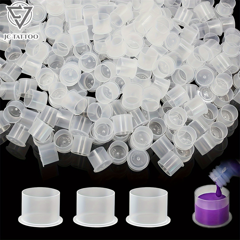 JC TATTOO 100pcs Disposable Ta - Calligraphy Ink Bottle avaliação e preço