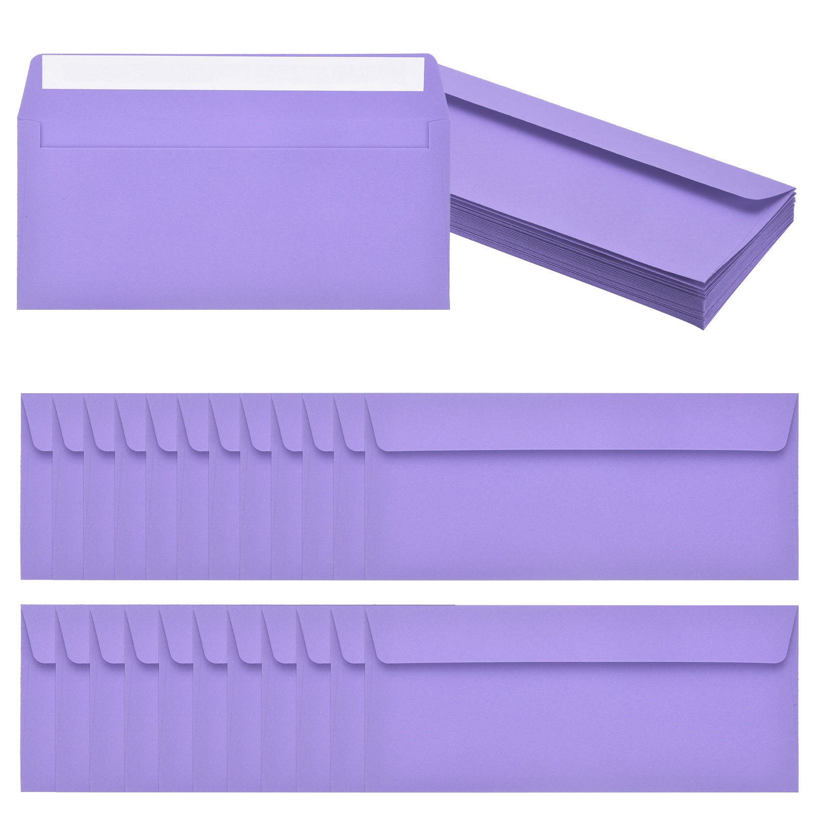 24Pcs 24.1cmx10.5cm Colored Se - Letter Envelope Kraft avaliação e preço