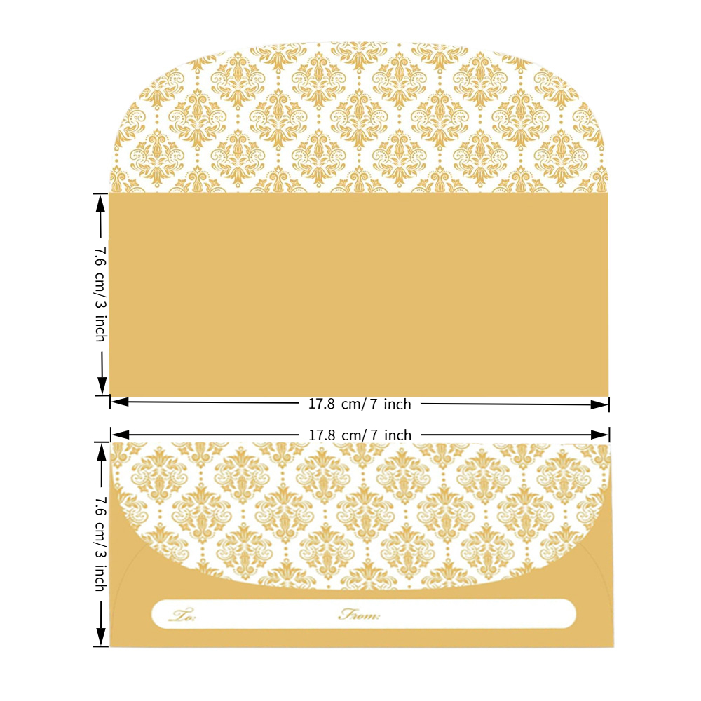 25/50 Pcs Cash Gift Envelopes  - Letter Envelope Kraft avaliação e preço