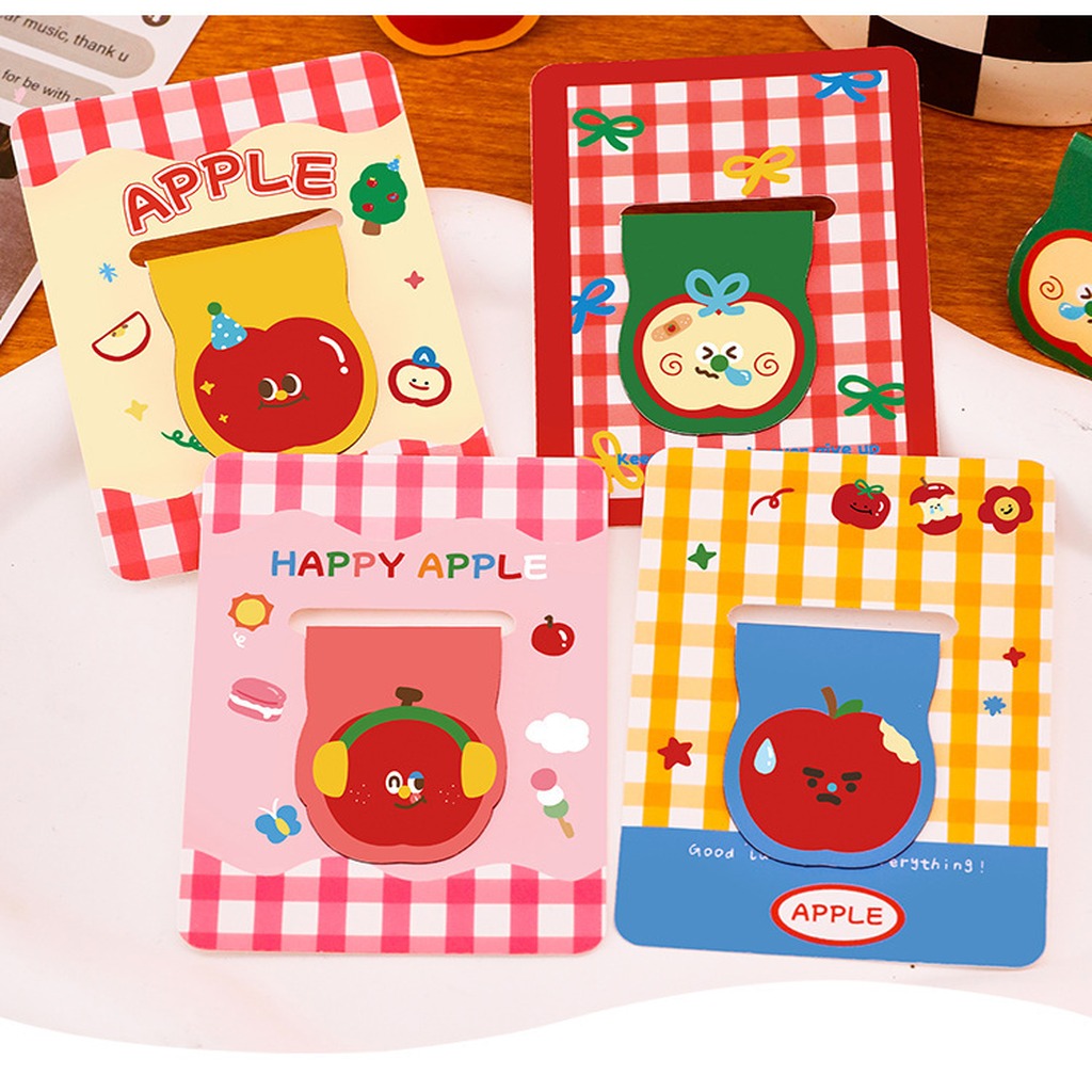 Cute Apple Shaped Magnetic Boo - Paperclip Magnetic Set avaliação e preço