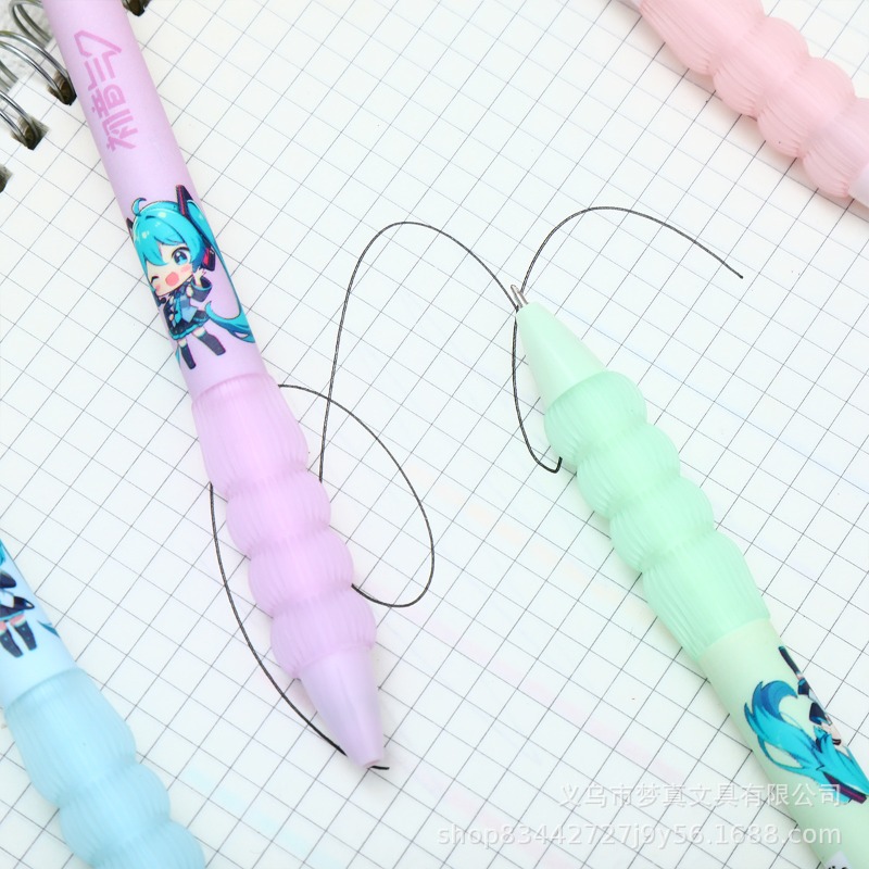 Kawaii Hatsune Miku Gel Pen Cu - Gel Ink Pen Set avaliação e preço