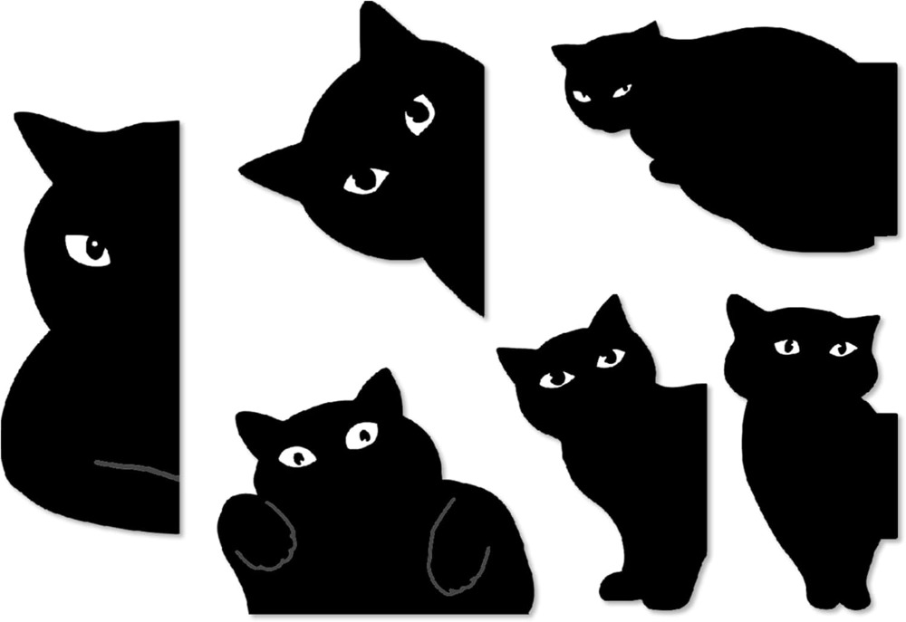 6 Cute Cat Magnetic Bookmarks  - Paperclip Magnetic Set avaliação e preço