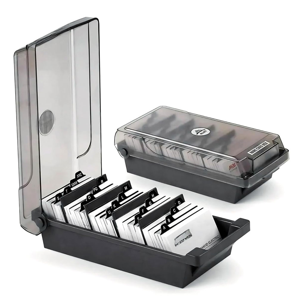 Desktop Business Card Box, Lar - Index Tab Divider avaliação e preço
