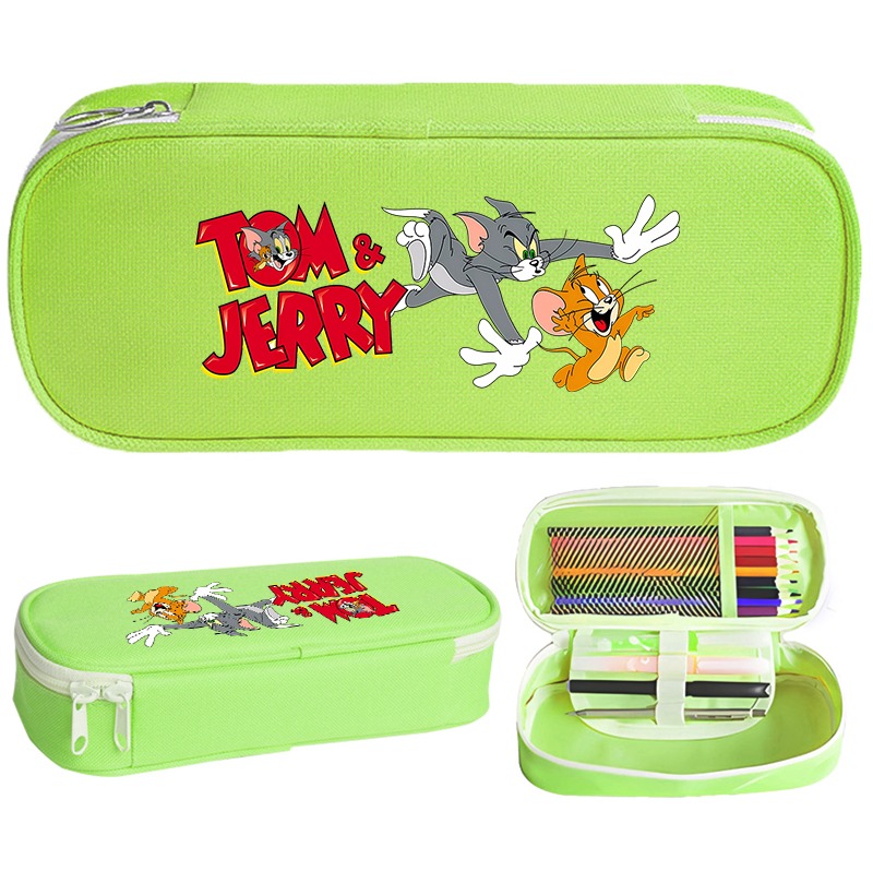 Tom and Jerry Cute Pencil Case - Pencil Case Large avaliação e preço