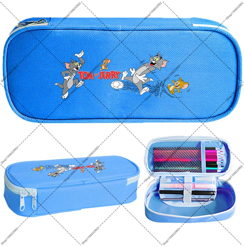 Tom and Jerry Cute Pencil Case - Pencil Case Large avaliação e preço