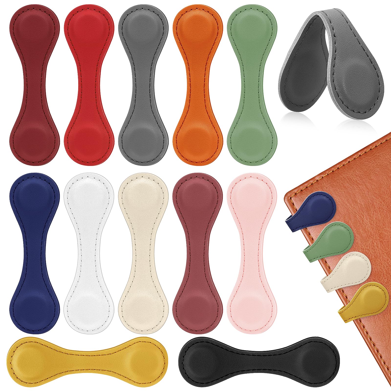 5pcs Magnetic Clip Sleeve Magn - Bookmark Magnetic Clip avaliação e preço