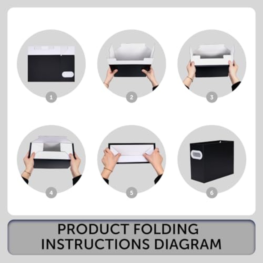 Hanging File Organizer, Cardbo - File Folder Hanging avaliação e preço
