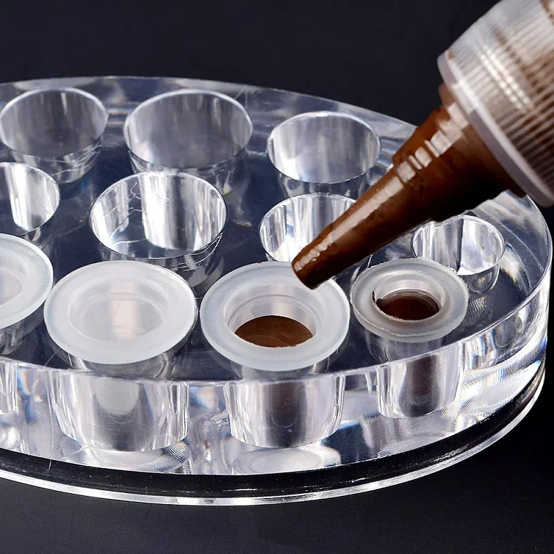 Acrylic Tattoo Ink Cup Stand H - Calligraphy Ink Bottle avaliação e preço