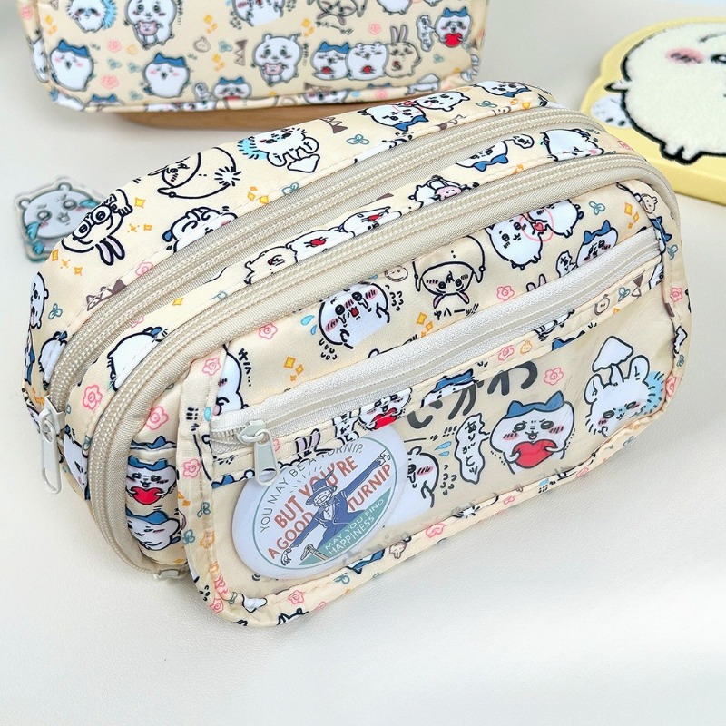 Chiikawa Cartoon Print Pencil  - Pencil Case Large avaliação e preço