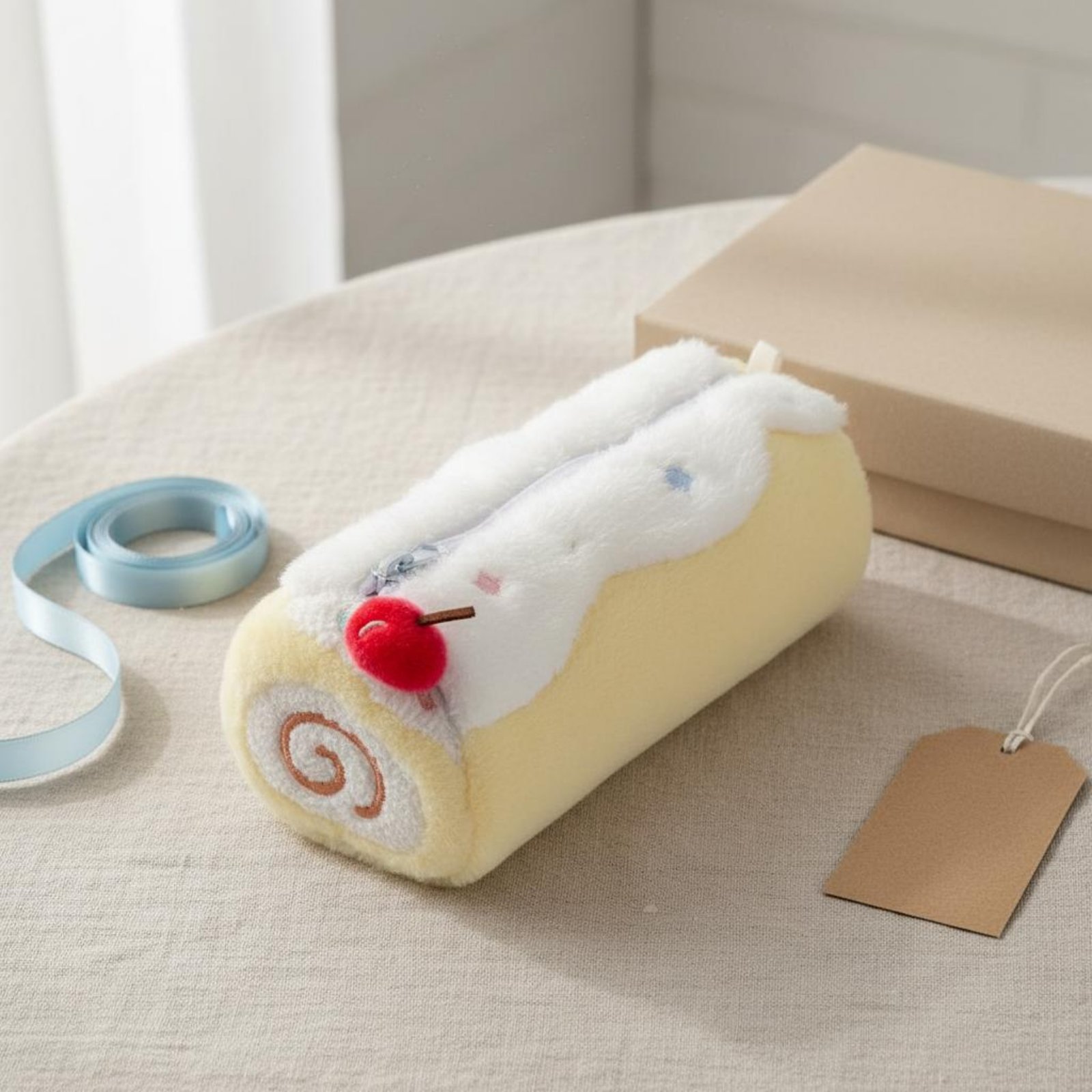 Cake Roll Pen Case Cute Design - Pen Pouch Roll avaliação e preço