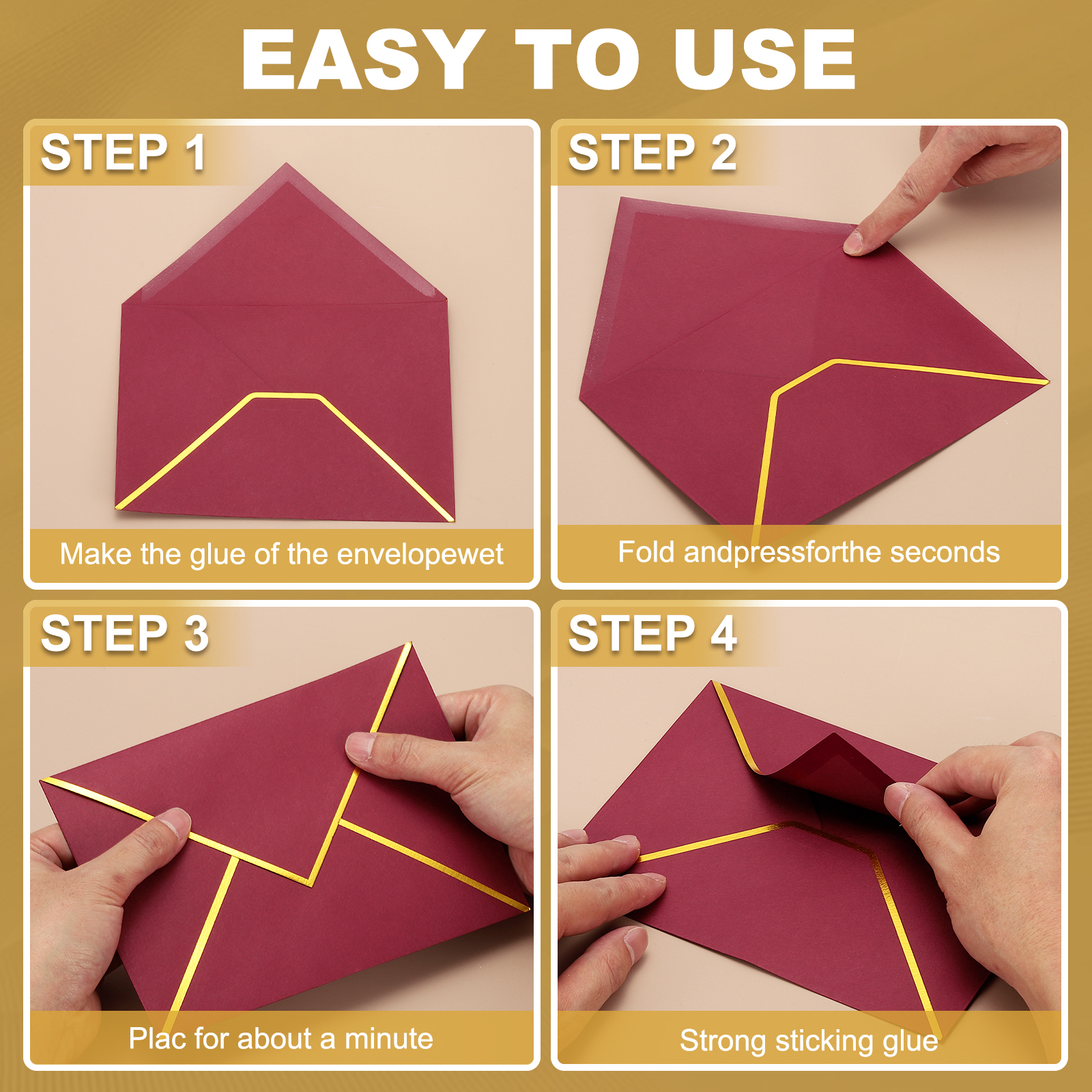 50/100Pcs A6 Envelopes 4x6 Car - Letter Envelope Kraft avaliação e preço
