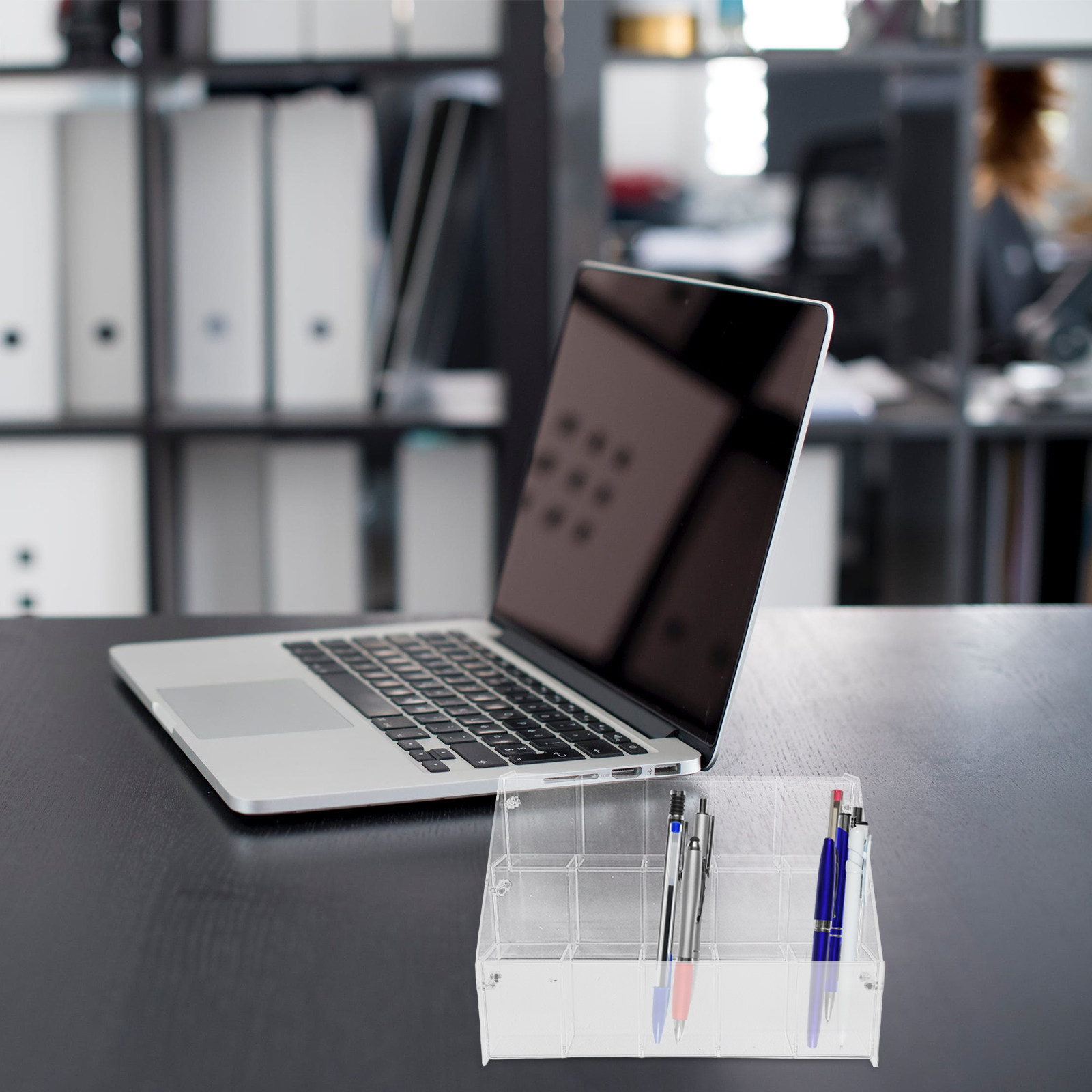 Acrylic Pen Display Stand Clea - Stationery And Office Supply Stores avaliação e preço