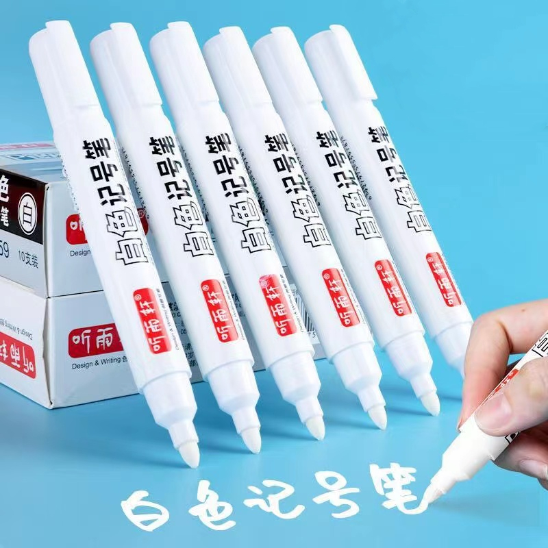 3/5/7Pcs/Set For Metal White M - Gel Ink Pen Set avaliação e preço