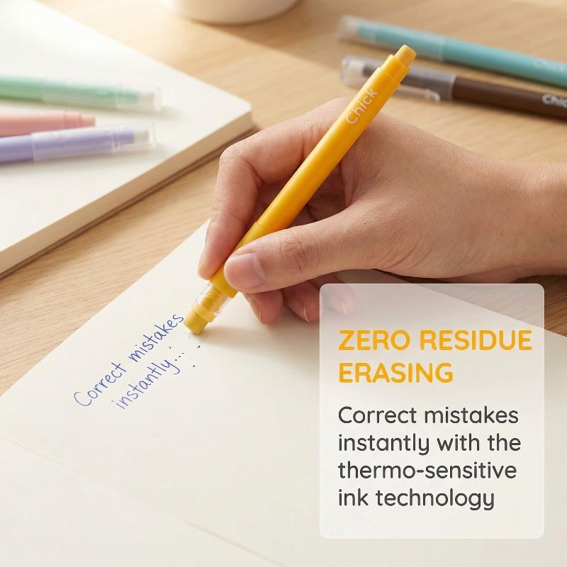 Erasable Gel Ink Pens Set of 8 - Gel Ink Pen Set avaliação e preço