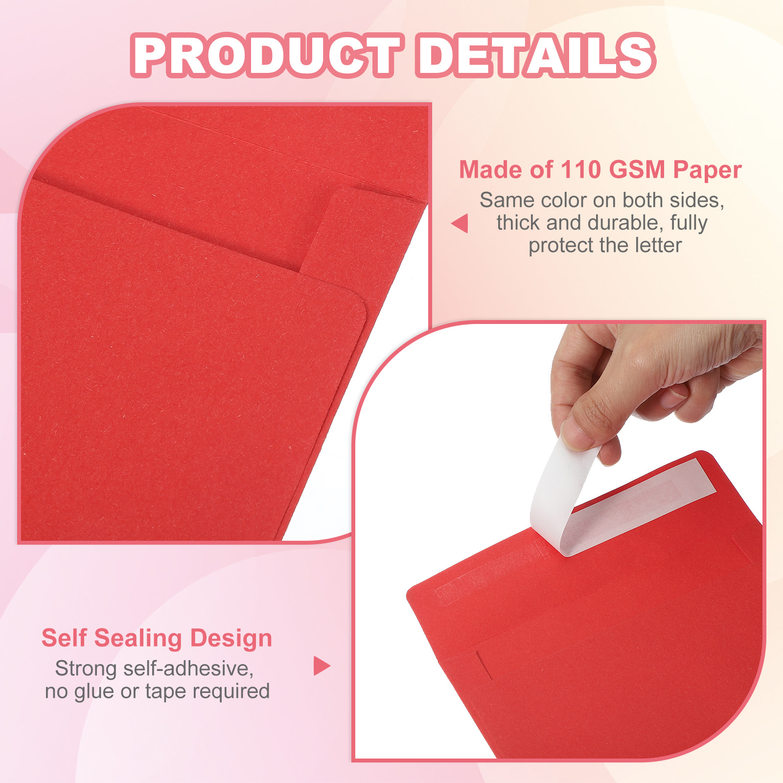 24Pcs A2 Envelopes Self Seal 1 - Letter Envelope Kraft avaliação e preço