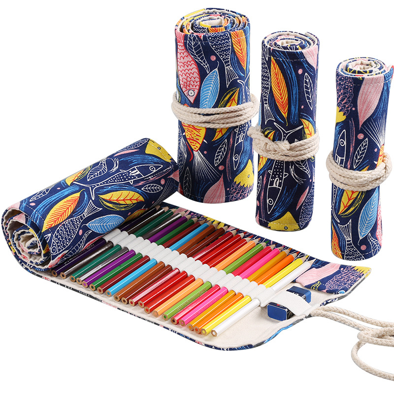 12/24/36/48/72 Hole Colorful C - Pen Pouch Roll avaliação e preço