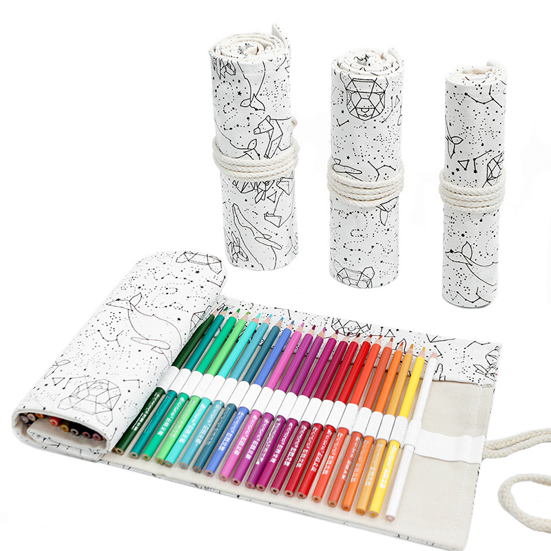 12/24/36/48/72 Hole Colorful C - Pen Pouch Roll avaliação e preço