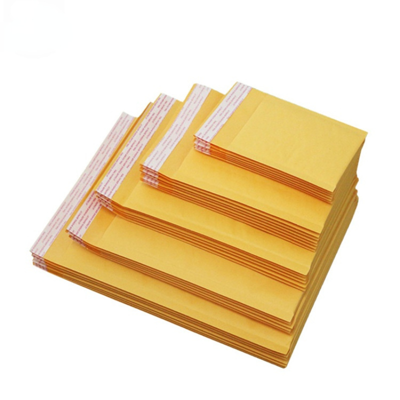 30PCS/Lot Kraft Paper Bubble E - Letter Envelope Kraft avaliação e preço