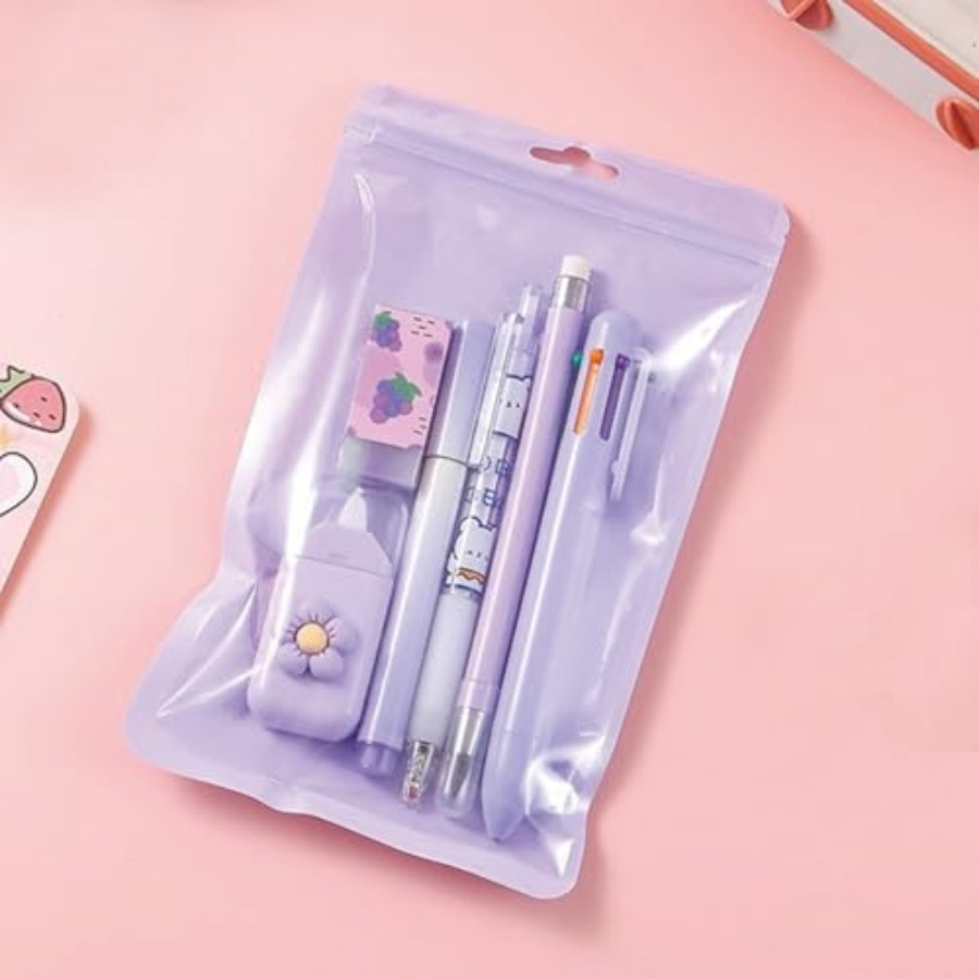 6 Pcs Cute Stationery Set for  - Gel Ink Pen Set avaliação e preço