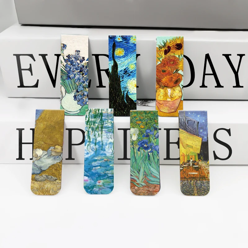 12pcs Artistic Magnetic Bookma - Bookmark Magnetic Clip avaliação e preço