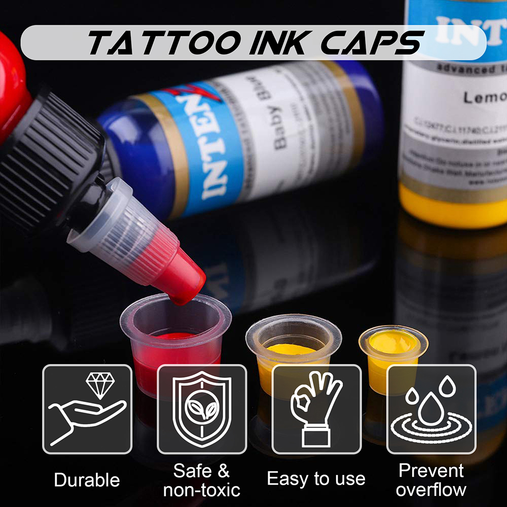 300/100pcs Disposable Tattoo I - Calligraphy Ink Bottle avaliação e preço