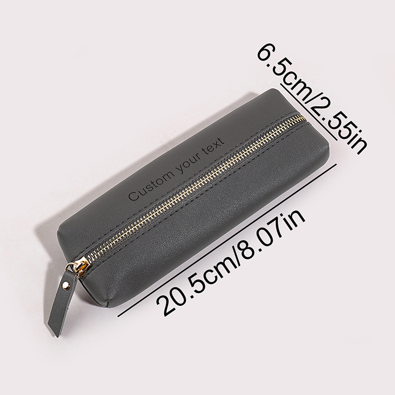 Large Capacity Custom Text Pen - Pencil Case Large avaliação e preço